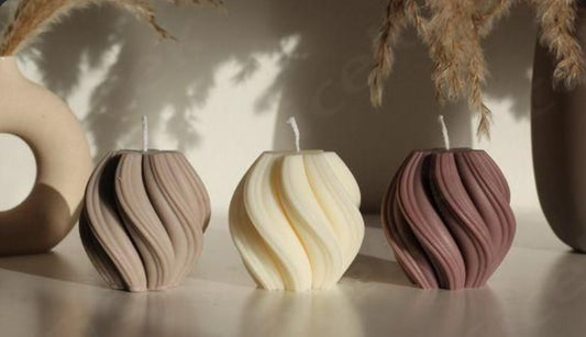 Round Swirl pillar